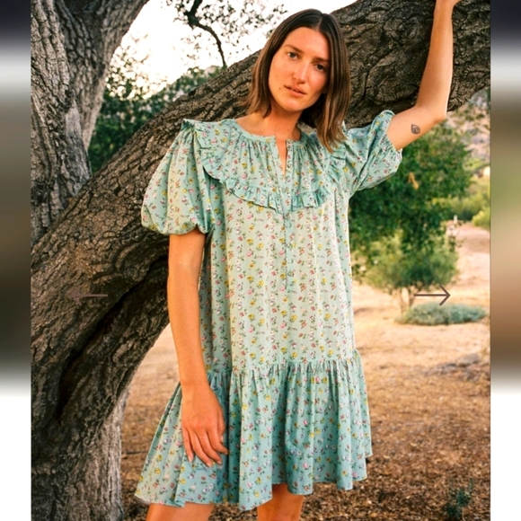 Christy Dawn The Simona Dress Fern Garden Small NWOT - Picture 1 of 10